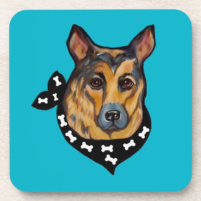 GERMAN SHEPHERD COASTER (Front)