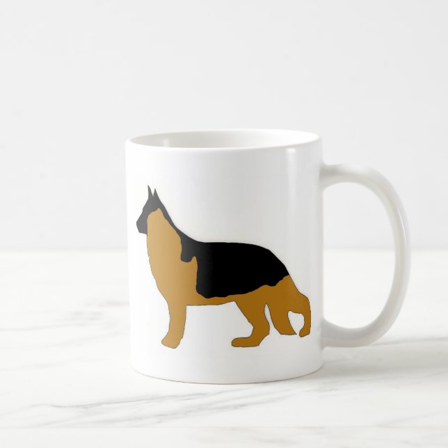 german shepherd coffee mug (Right)
