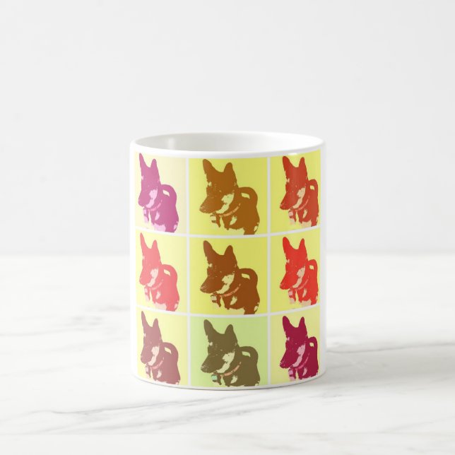 German Shepherd Coffee Mug (Center)