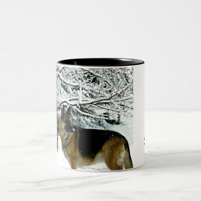 German Shepherd Coffee Mug (Center)