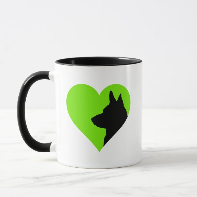 German Shepherd  Coffee Mug (Left)