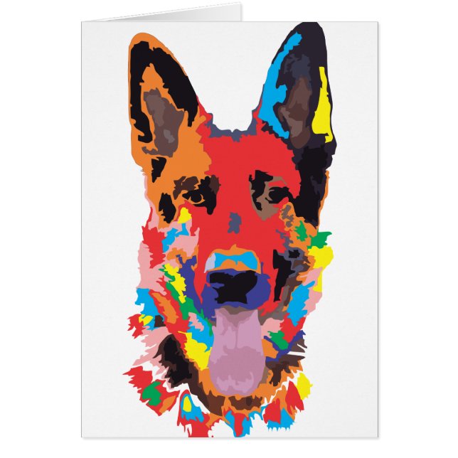 German shepherd color (Front)