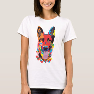 German shepherd colour T-Shirt