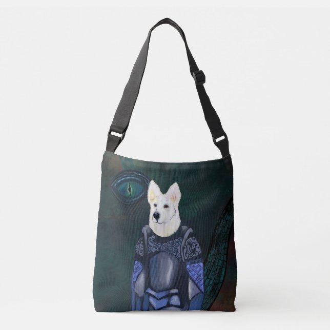German Shepherd          Crossbody Bag (Front)