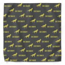 German Shepherd Custom Name Repeat