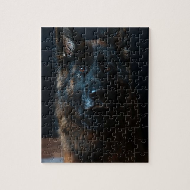 German Shepherd (Customize It) Jigsaw Puzzle (Vertical)