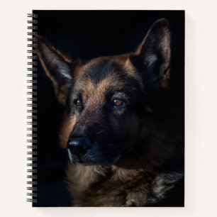 German Shepherd Customize Notebook