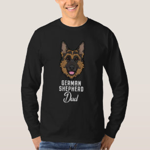 German Shepherd Cute Dog Dad T-Shirt