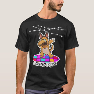German Shepherd Dabbing Dare to be Different pet d T-Shirt