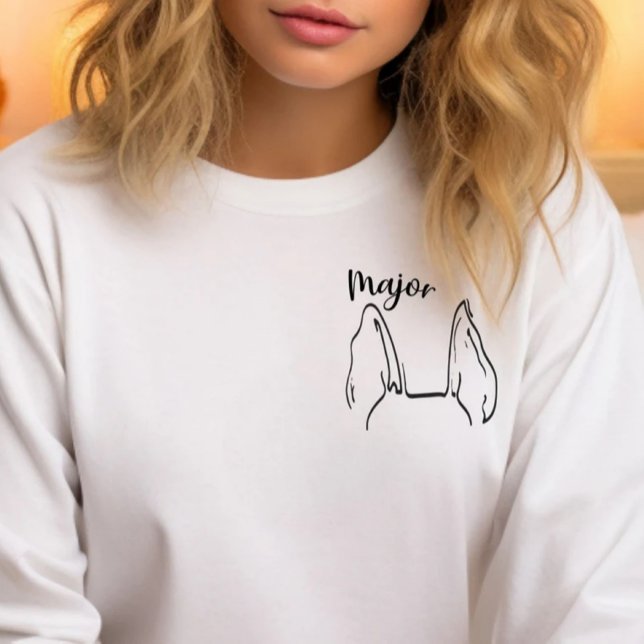 German Shepherd Dad, Dog Ears   Sweatshirt (Creator Uploaded)