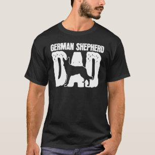 German Shepherd Dad Dog  Father's Day T-Shirt