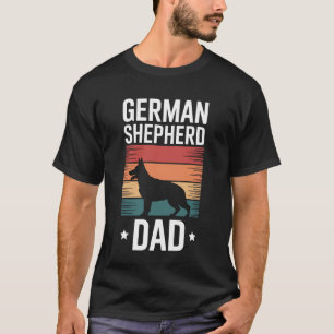 German Shepherd Dad Pet Walker Handler Dog Trainin T-Shirt