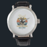 German Shepherd Dad Vintage Sunset Shirt Design Watch<br><div class="desc">German Shepherd Dad Vintage Sunset Shirt Design</div>