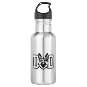 German Shepherd Dad Vintage Vector Shirt Design_1 532 Ml Water Bottle