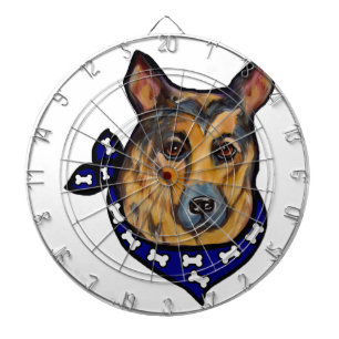 GERMAN SHEPHERD DARTBOARD