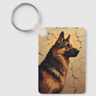 🐕 German Shepherd Decor For Dog Owners 🐕 Keychain