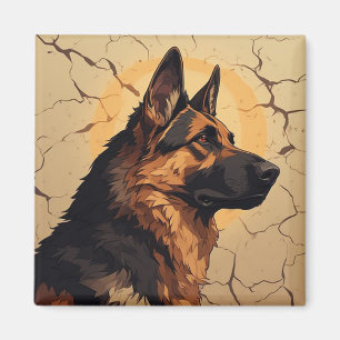 🐕 German Shepherd Decor For Dog Owners 🐕 Magnet