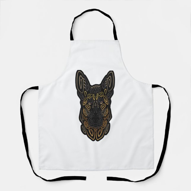 German Shepherd Design German Shepherd Gifts Dog O Apron (Front)