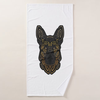 German Shepherd Design German Shepherd Gifts Dog O Bath Towel