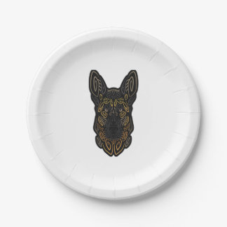 German Shepherd Design German Shepherd Gifts Dog O Paper Plate