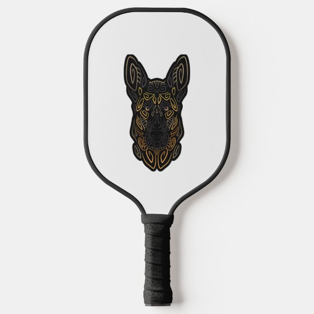 German Shepherd Design German Shepherd Gifts Dog O Pickleball Paddle (Front)
