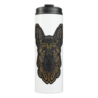 German Shepherd Design German Shepherd Gifts Dog O Thermal Tumbler