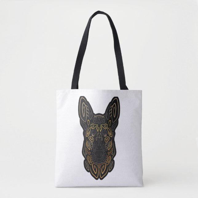 German Shepherd Design German Shepherd Gifts Dog O Tote Bag (Front)
