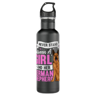 German Shepherd Dog Apparel for Womens 710 Ml Water Bottle