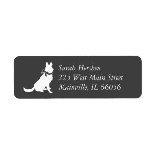 German Shepherd Dog Baby Shower Genderless