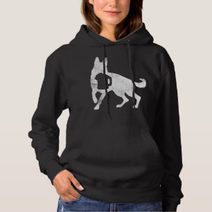 German Shepherd Dog Beer Drinking Man Woman Hoodie