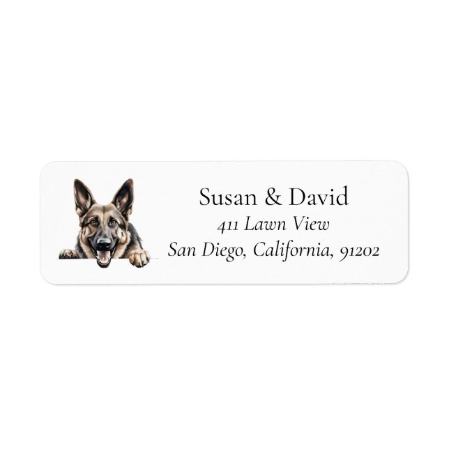 German Shepherd Dog Breed Pet Lovers (Front)