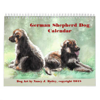 German Shepherd Dog Calendar