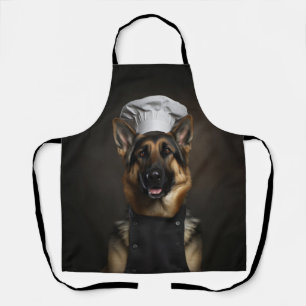 German Shepherd Dog Chef Apron
