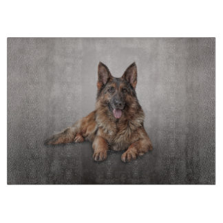 German Shepherd dog Cutting Board