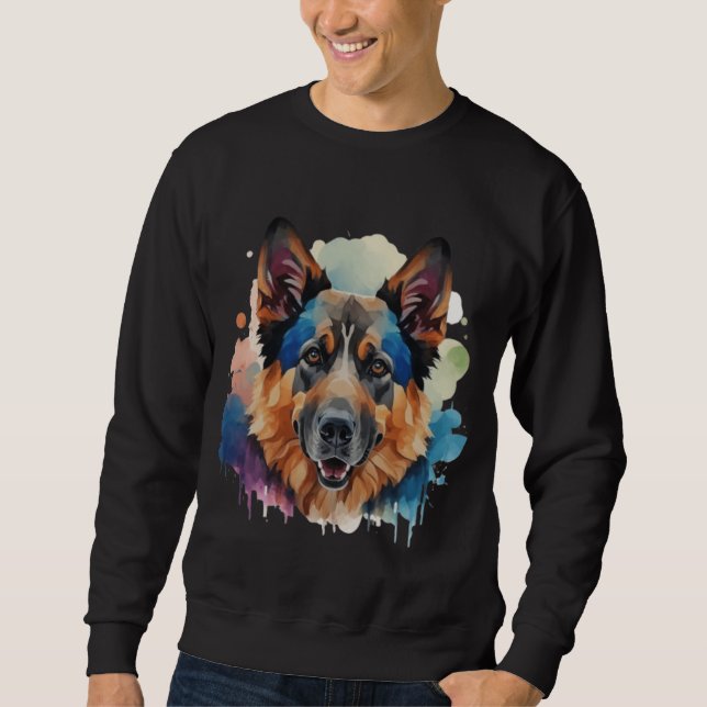 German Shepherd dog gift ideas Sweatshirt (Front)