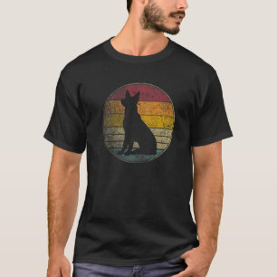 German Shepherd Dog Gift Retro Style Vintage Funny T-Shirt