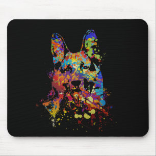 German Shepherd Dog -GSD Mouse Pad