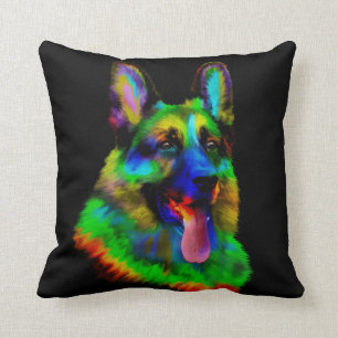 German Shepherd Dog - GSD Throw Pillow