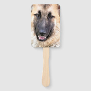 GERMAN SHEPHERD DOG HAND FAN
