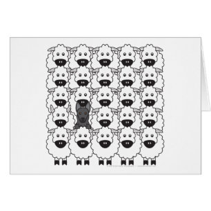 German Shepherd Dog in the Sheep