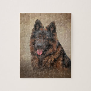 German Shepherd dog Jigsaw Puzzle