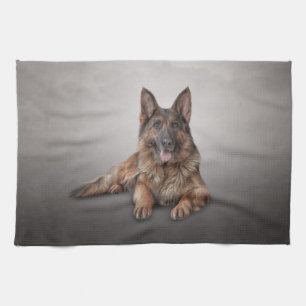 German Shepherd dog Kitchen Towel