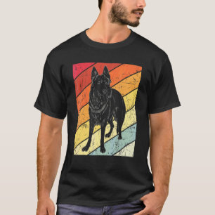 German Shepherd Dog Love Motif Dog Owner T-Shirt