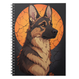 🐾 German Shepherd Dog Lover Accessories 🐾 Notebook