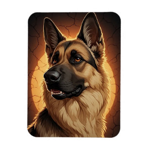 🐾 German Shepherd Dog Lover Gift Ideas 🐾 Magnet