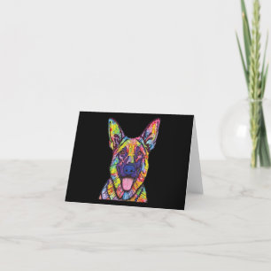 German Shepherd Dog Lovers Thank You Card