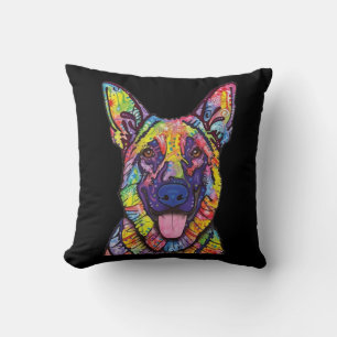 German Shepherd Dog Lovers Throw Pillow