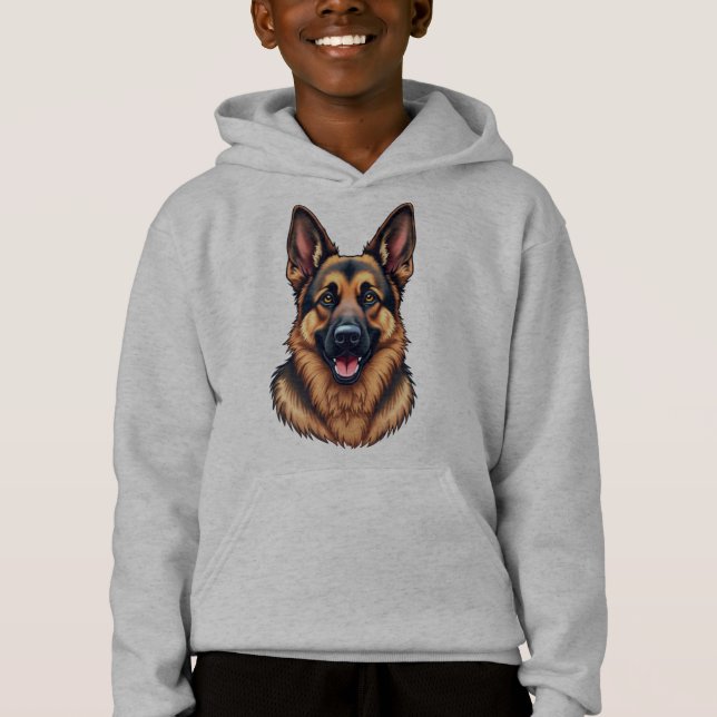 German Shepherd Dog – Loyal & Intelligent Dog Love (Front)