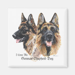 German Shepherd Dog Magnet