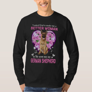 German Shepherd Dog Mom Owner Happy Mother's Day T-Shirt